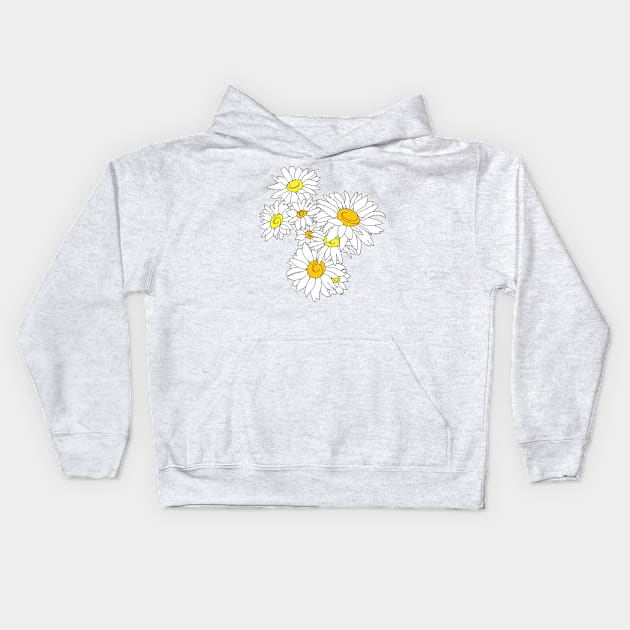 Daisy Kids Hoodie by ColoringWithKristine